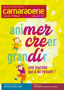 Couverture Camaraderie 319 - Mercredi : Animer, créer, grandir !