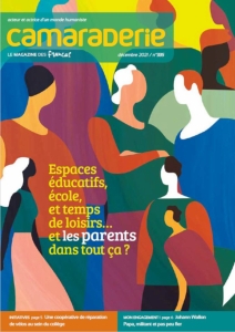  Couverture Camaraderie 335 - Espaces éducatifs, école, et temps de loisirs… et les parents dans tout ça ?