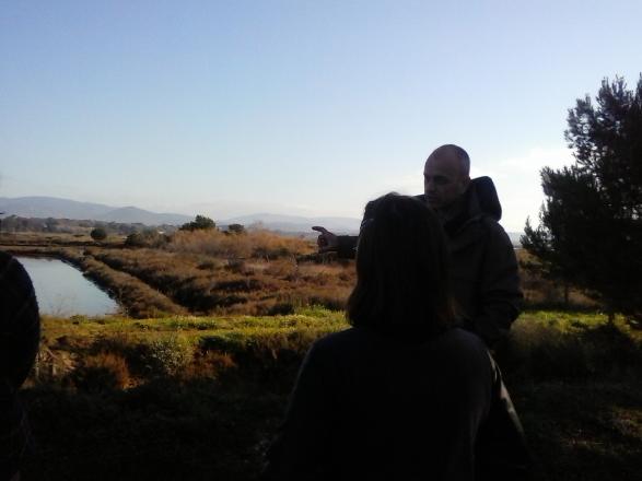 Rencontre entre les équipes éducatives et le représentant du Conservatoire du Littoral