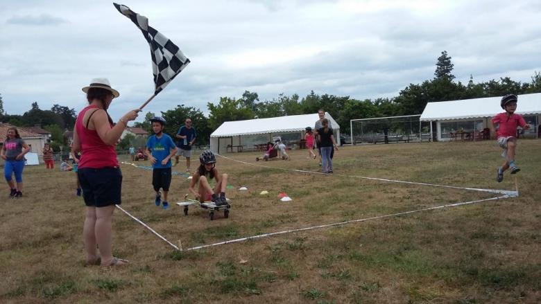 Course de push cars