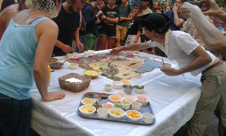 Cloture du festival: Création d'un gateau comestible