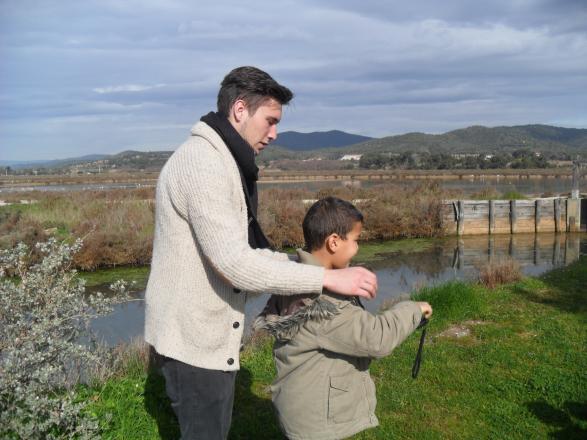 Rallye photos animés par les animateurs dans les Salins d’Hyères