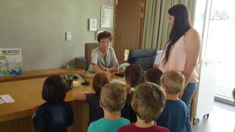 Rencontre avec la bibliothécaire