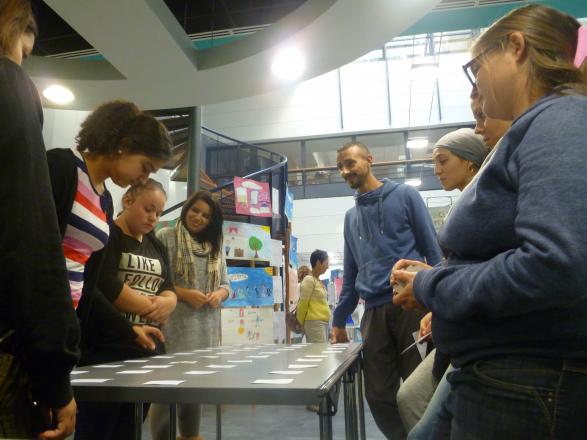 Atelier "les Loisirs" mené par les BPJEPS avec les élèves du Lycée Camille Julian