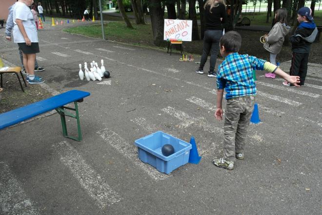 Le stand du Bowling