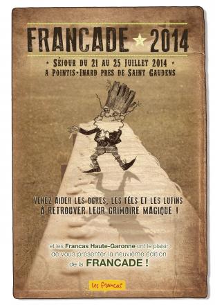 affiche Francade 2014