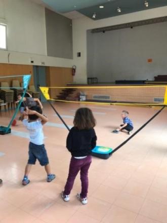 badminton pour les petits